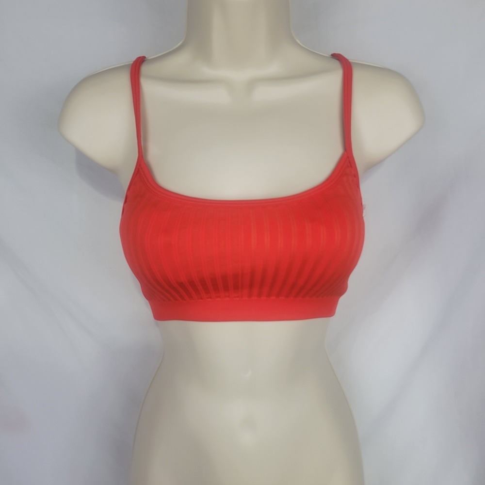 Aerie Women Orange Sports Bra S